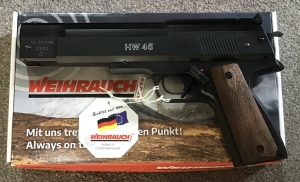 Weihrauch HW45 Air Pistol .22 Cal